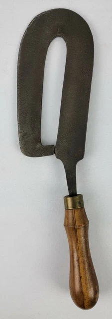 Antique Folk Art Cleaver Knife Chopper Tool Primitive Decor