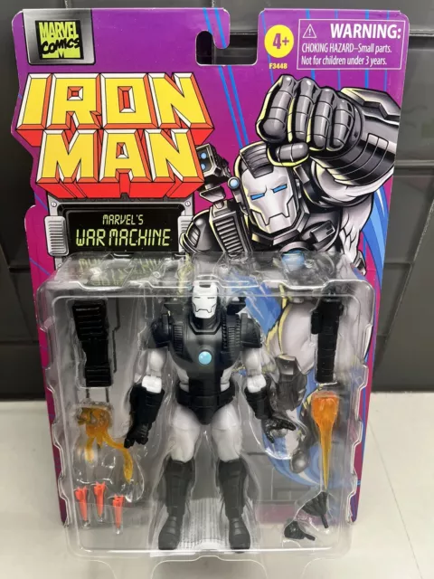 Iron Man Retro Marvel Legends War Machine 6-Inch Action Figure HASBRO