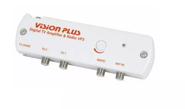 Vision Plus VP3 Digitaler Verstärker Wohnwagen TV Antenne Signal Verstärker