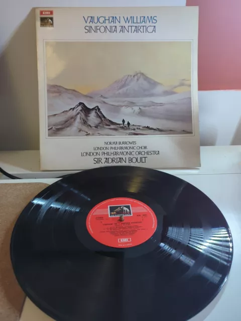 Vaughan Williams - Sinfonia Antartica - Adrian Boult -ASD2631 NM VG+ Free Post