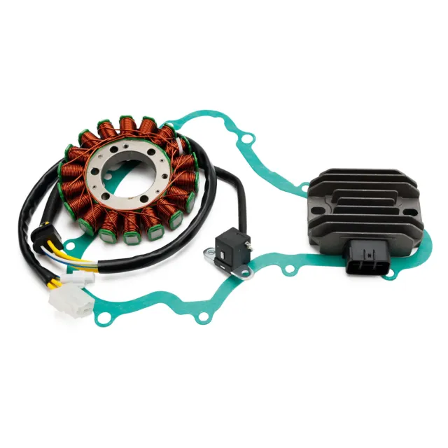 Stator + Regulator + Gasket For Suzuki 450 Quadracer Lt-R450 06-10 Ltr450Z 08-11