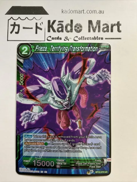 Frieza, Terrifying Transformation BT10-073 UC Foil Dragon Ball Super TCG Card