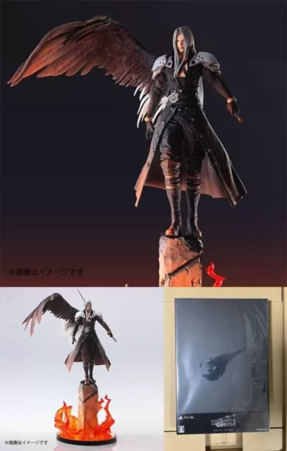 Final Fantasy VII 7 Rebirth Static Arts Sephiroth Action Figure only 19 inch
