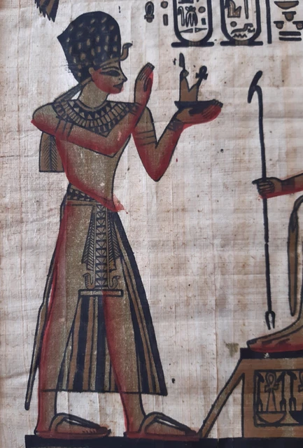 ABAKUHAUS égyptien Tapisserie, Ancien égyptien Papyrus