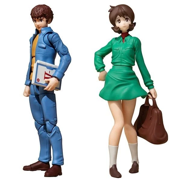 G.M.G. Mobile Suit Gundam Earth Federation Forces 07 Amuro Ray & Frau Bow...
