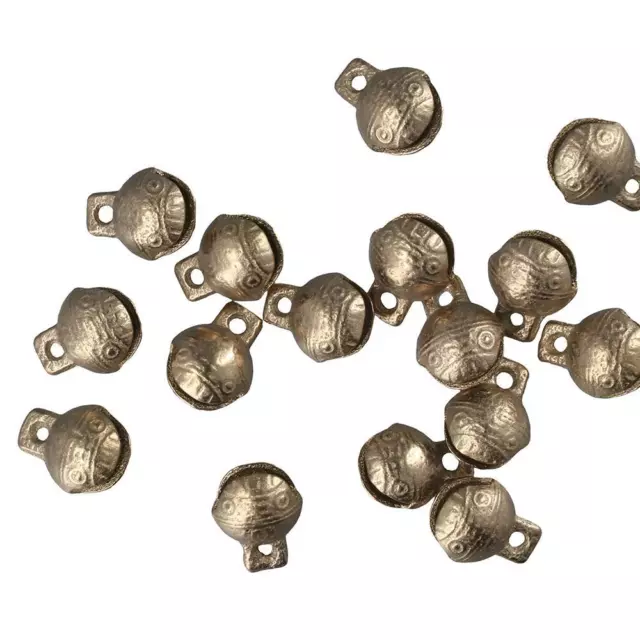 14mm Craft Bells Vintage Jewelry Accessories Brass Bells  Necklace