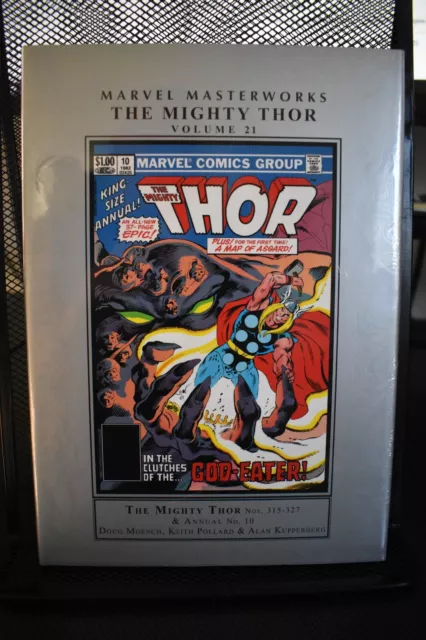 Marvel Masterworks The Mighty Thor Volume 21 Hardcover NEW SEALED RARE Mephisto