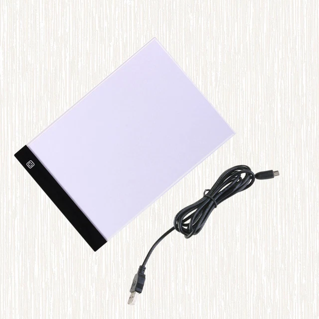 Almohadilla de mesa de dibujo placa de copia LED tablero de dibujo tableta para niños herramienta