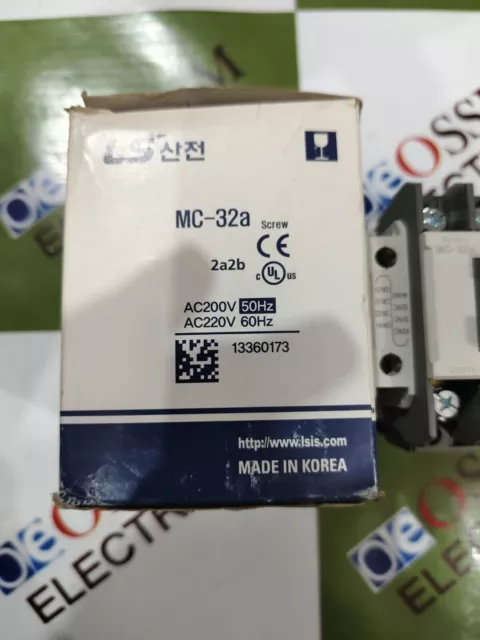 Ls Mc-32A Power Contactor 32A 3Pole Voltage 220Vac Free Fast Shipping 2