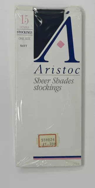 Aristoc Sheer Shades Stockings, Mist, 10 Denier, One Size