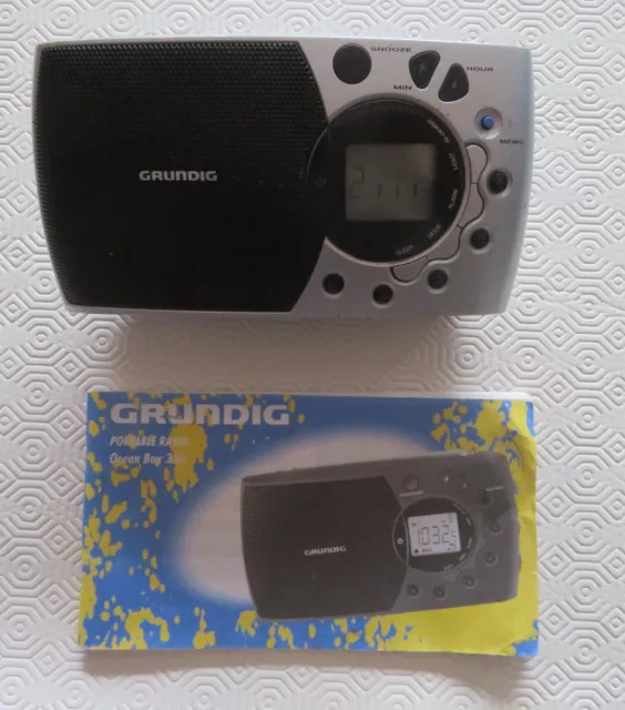 RADIO PORTABLE GRUNDIG OCEAN BOY 350 avec la notice d'origine