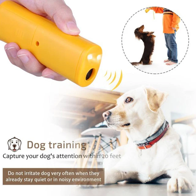 LED PET anti ladridos ultrasonido repelente electrónico de perro cazador disuasorio
