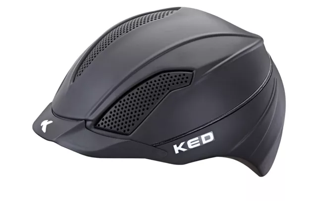 Ked Reithelm Reitkappe Allegra L ( 57-63 cm) schwarz/matt
