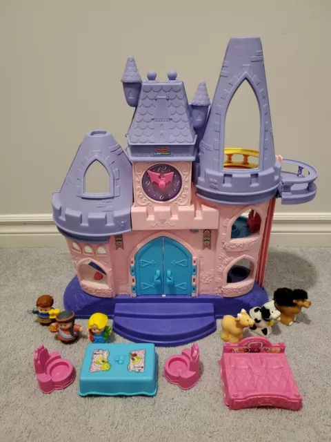 Fisher-Price Little People Disney Princess Songs Palace (Incomplete)