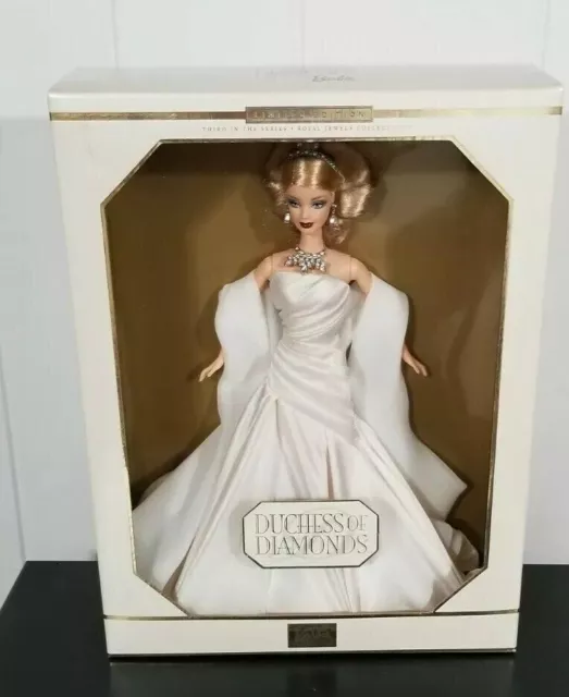 Barbie Girl Doll Duchess of Diamonds Barbie Mattel NRFB LE Royal Jewels