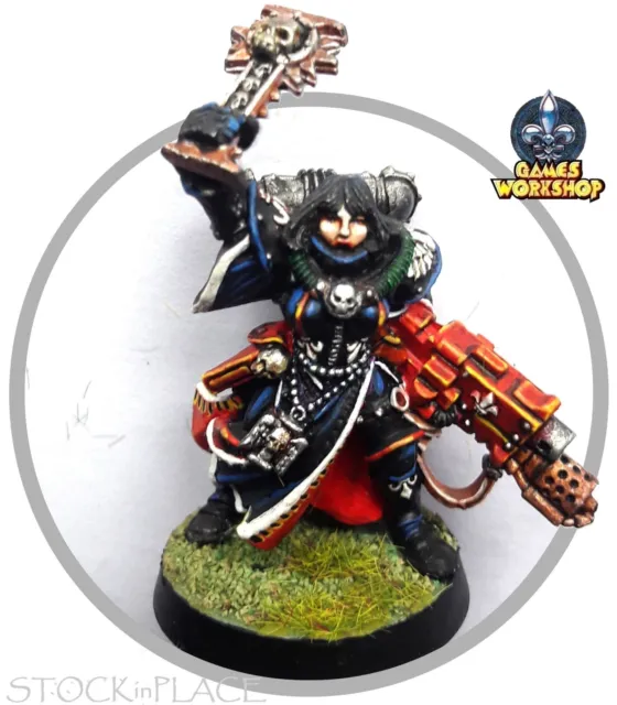 Pro-Painted WARHAMMER 40K : Classic Metal SISTERS OF BATTLE CANONESS (GWMsc01)
