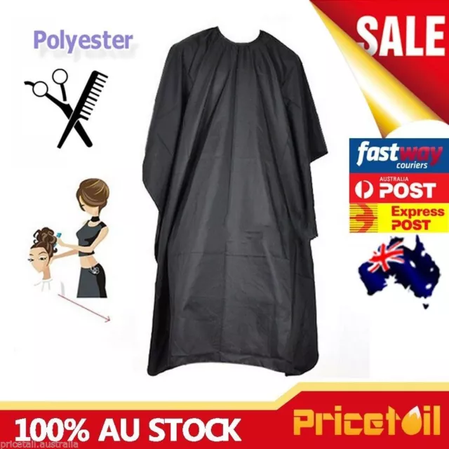 2x OZ Barber Gown Cloth Hair Cutting Hairdressing Cape Nylon Styling Pro Salon