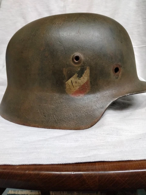 Z VENDU Relique de casque allemand WW2