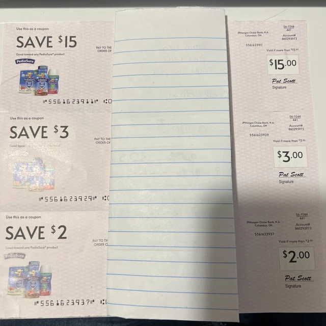 Pediasure Coupons $20 total By 12/11/2023