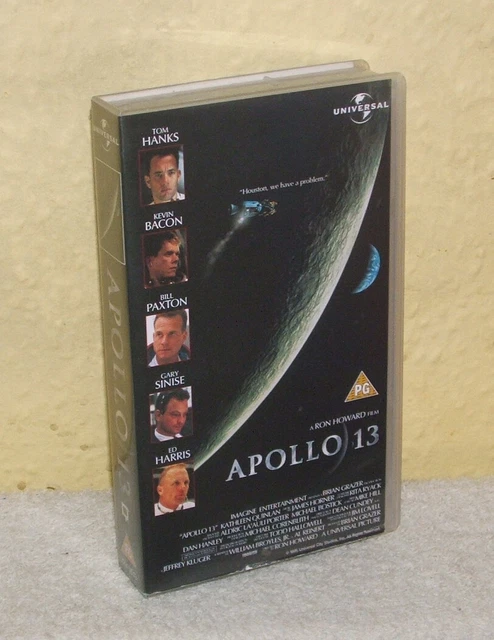 APOLLO 13 (1995) - VHS - Tom Hanks, Kevin Bacon, Ron Howard £6.96 ...