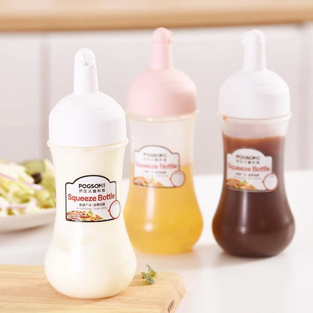 Dust Leak Proof Seasoning Bottle/ Large-caliber Tomato Sauce Container( K0Z3