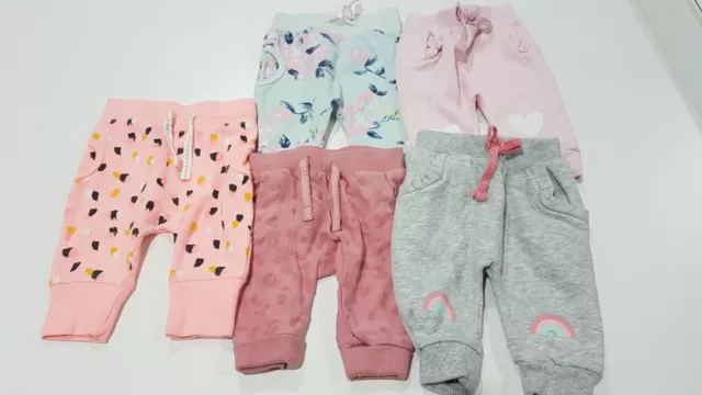 Baby Girls Tracksuit Pants Bundle Size 000 EUC