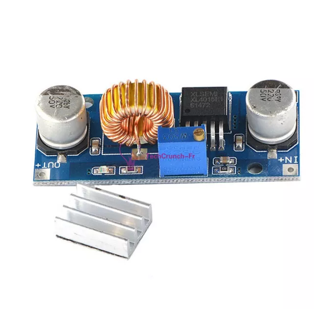 XL4015 DC-DC Buck Converter Step Down Module Power Supply Output 1.23V-36V 5A