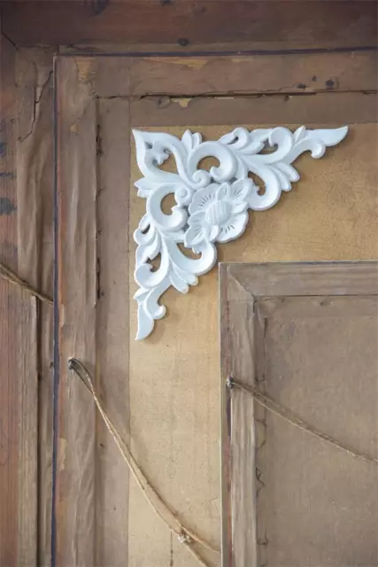 Jeanne d` Arc Living Ormanent Holz Eckornament Erstatzteil Shabby Vintage Deko 2
