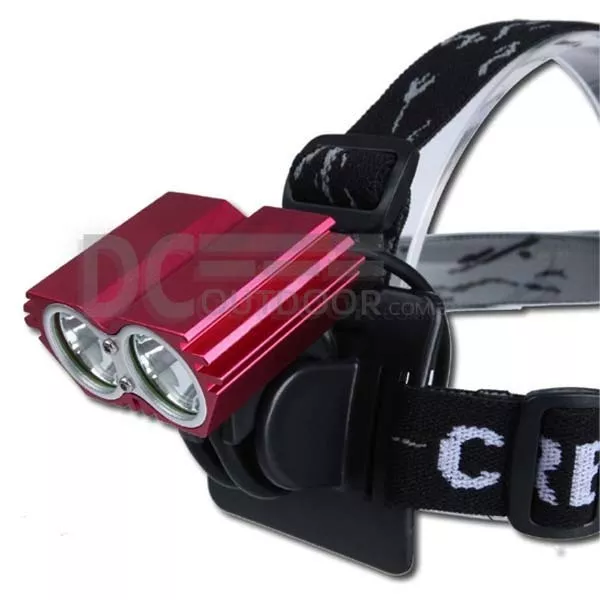 CREE U2 5000LM Rechargeable LED Bike Light Headlight Lamp with FREE Rear Light