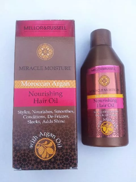 Moroccan Argan Oil Miracle Moisture Nourishing Hair Oil Smooth Frizz Add Shine!