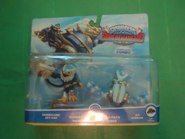 Skylanders Superchargers,Combo Pack,Surcharge,Hurricane Jet-Vac,Jet Stream,Toy