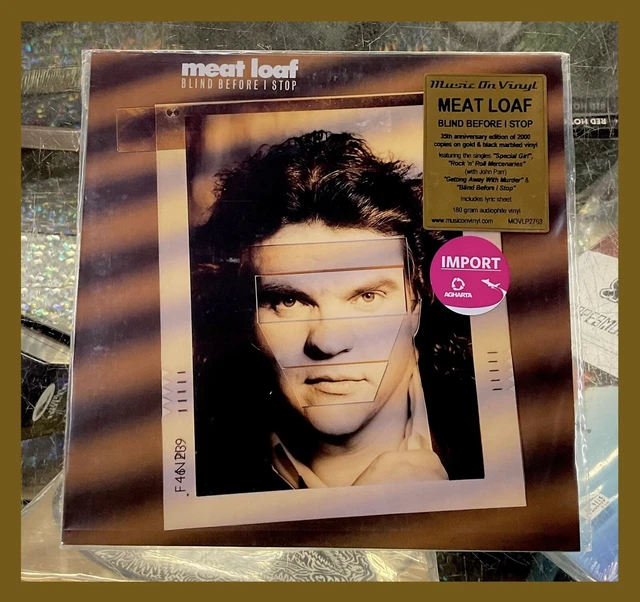 英LP Meat Loaf Blind Before I Stop MOVLP2763 Music On Vinyl /00260 Meat Loaf – Blind Before I Stop – Vinyl (LP, Album