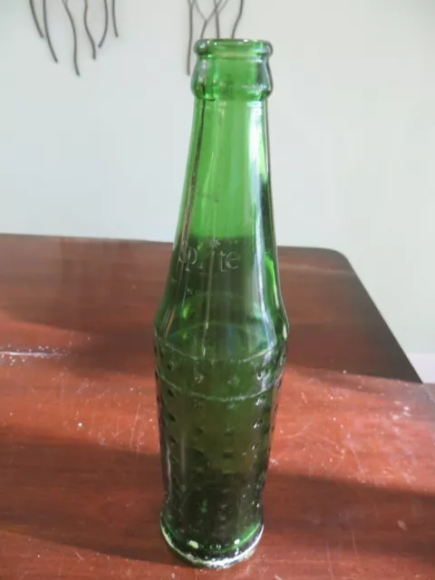 Sprite soda pop bottle SEQUOIA NATIONAL PARK DIMPLED SIDE Chattanooga glass co