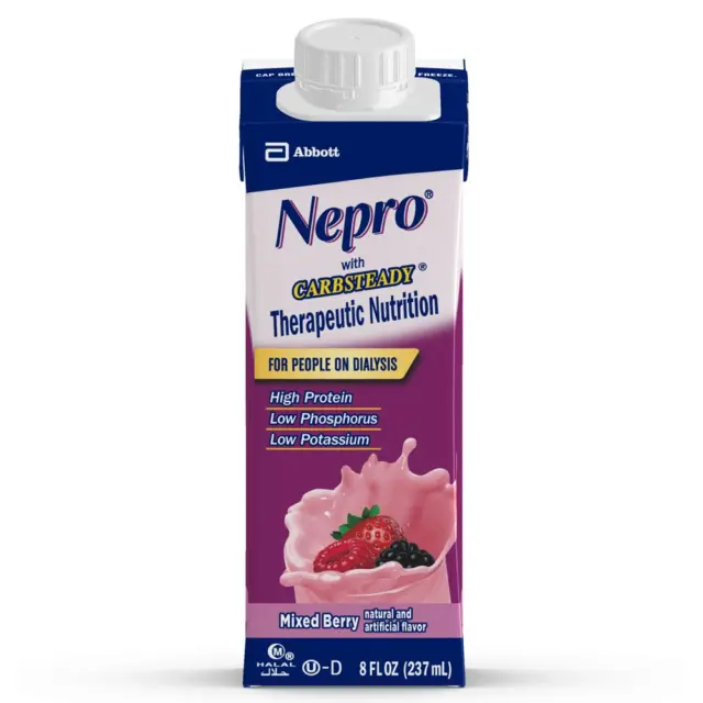 Nepro Nutrition Shake for People on Dialysis, with 19 Grams of Protein, 420 Calo