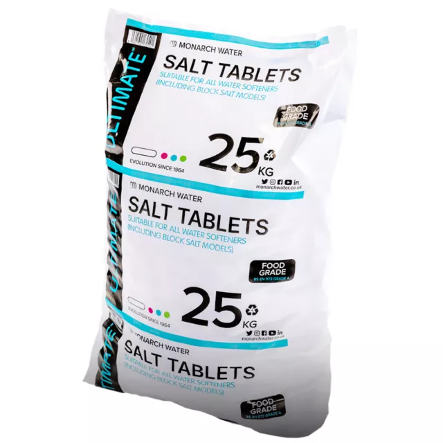 Monarch Ultimate Water Softener Salt Tablets 25KG Bag
