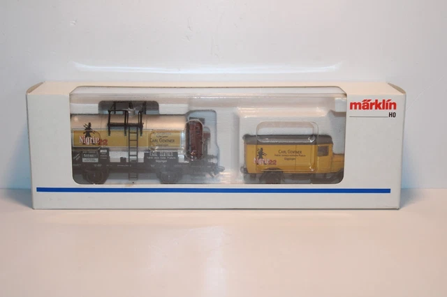 Wagon Märklin 1 CR127 – Set Museumsbahn 1995 – DR Fourgon Avec Auto – Neuf