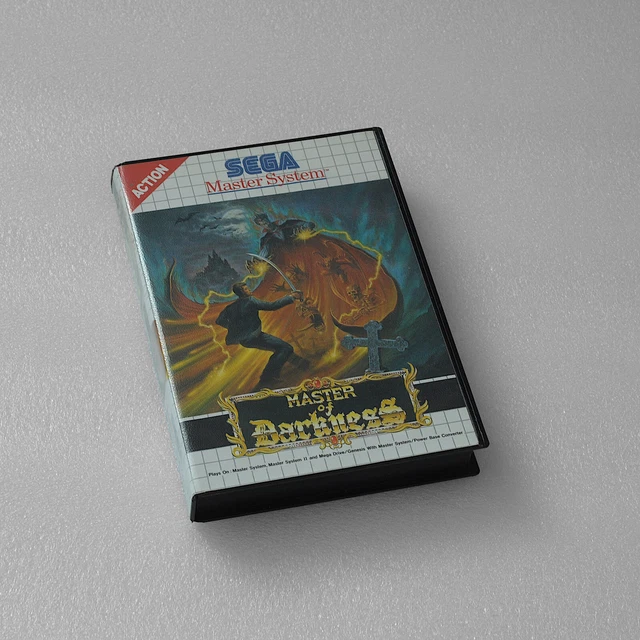 Master of Darkness - Videospiel (in OVP, mit Anleitung) für SEGA Master System