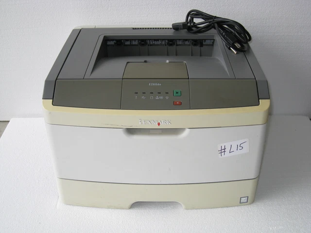 Lexmark E260dn Workgroup Laser Printer w/ Toner [Count: 58K] (WORKS GREAT) #L15