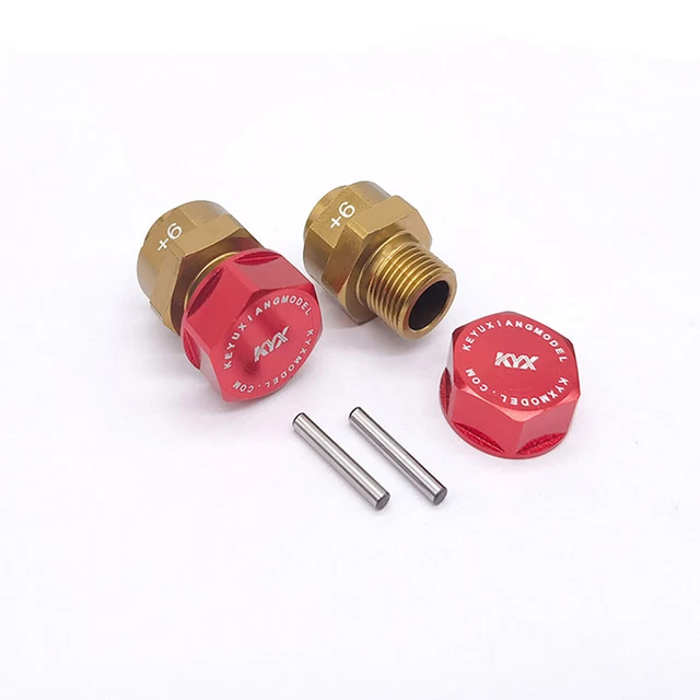 Widening 6MM 9MM Hexagonal Coupler 17MM Hexagonal Nut Kit for ARRMA KRATON1/8EXB