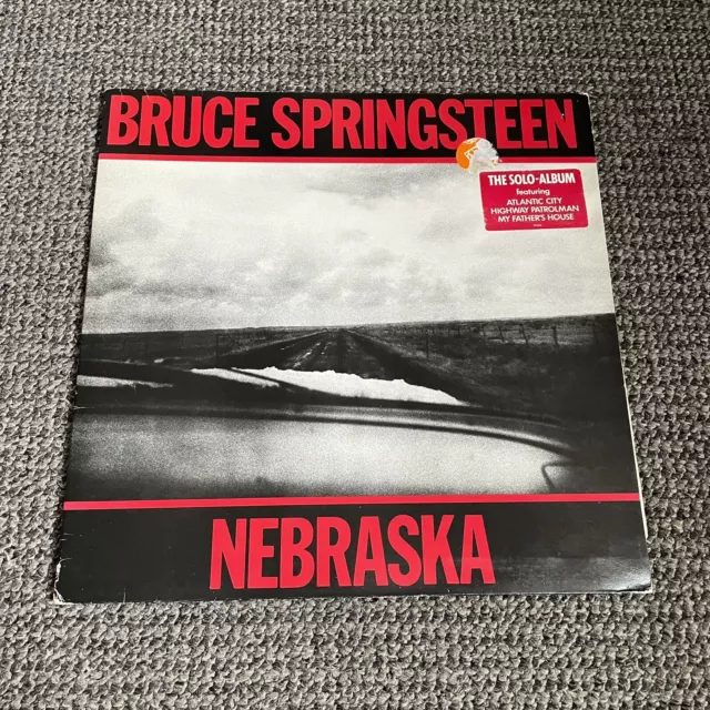 Bruce Springsteen – Nebraska Vinyl Record EARLY EUROPEAN Pressing Gatefold 1982