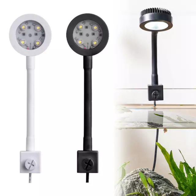 Small Fish Tank Light Aquarium LED Light for 10mm Thick Fish Tank Spotlight