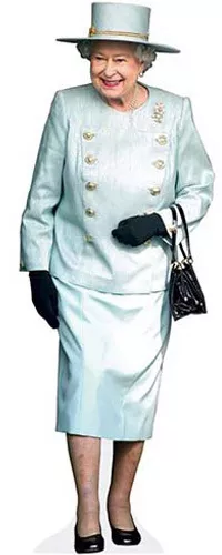 Queen Elizabeth II Life Size Celebrity Cardboard Cutout Standee