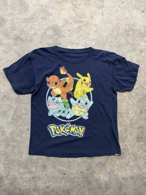 Y2K Pokémon Faded Youth Large Shirt