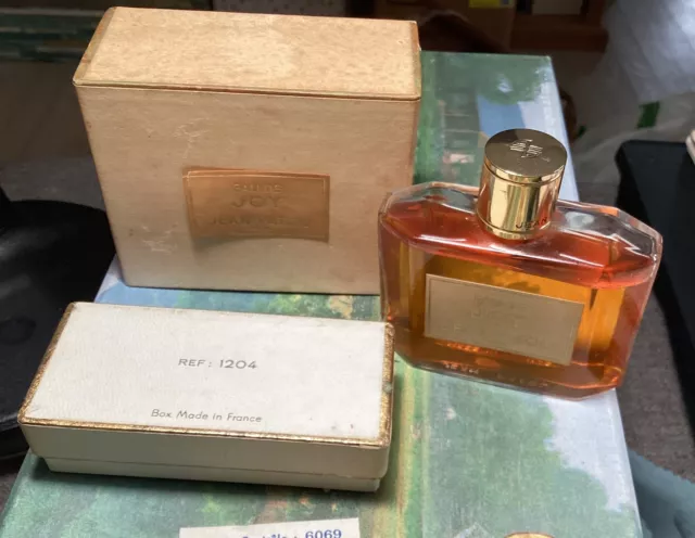 VINTAGE EAU DE JOY Jean Patou Bottle with Original Box $67.00 - PicClick