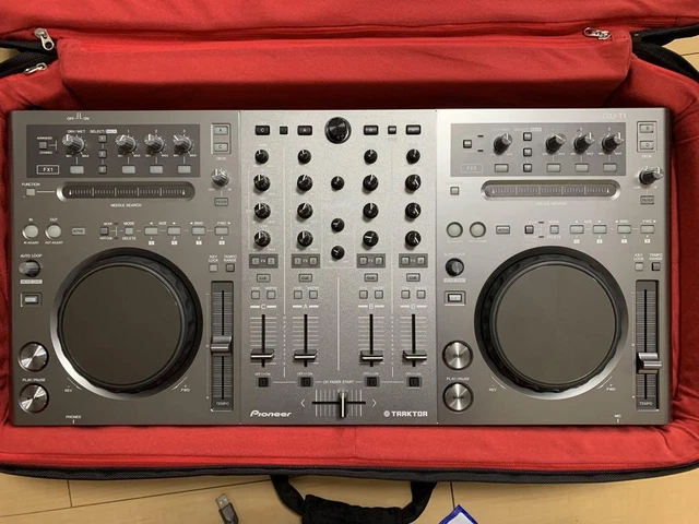 Pioneer DDJ-T1 DJ Controller TRAKTOR 4-Channel 4-Deck 4ch USB DDJT1 Tested Japan Pioneer DDJ-T1 DJ Controller TRAKTOR 4-Channel 4-Deck 4ch USB DDJT1 Tested Japan