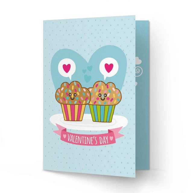 Happy Valentin Tag Schöne Grußkarten Multicolor für Liebende