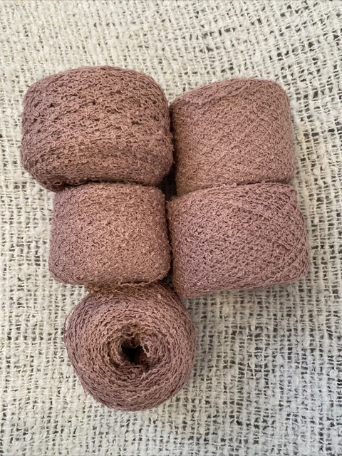 YARN BOUCLE CAKES 230g  KNITTING CROCHET YARN JOB LOT BUNDLE 2
