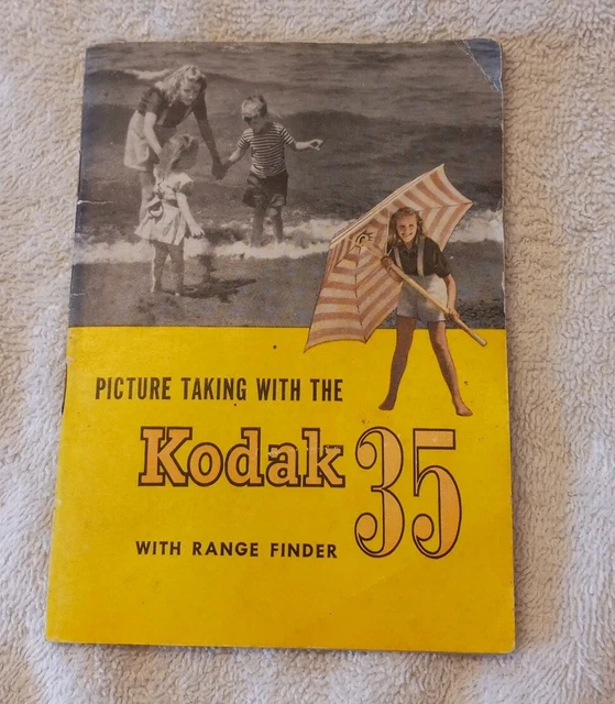 Kodak 35 Con Telémetro Libro De Instrucciones