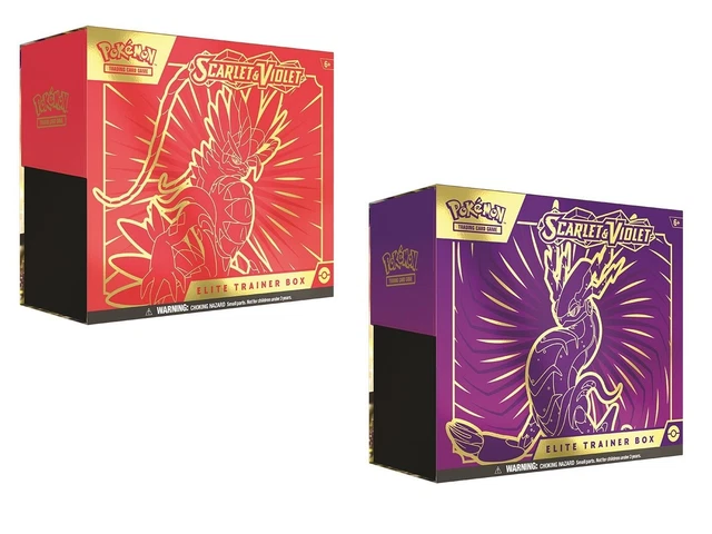 Pokemon Scarlet & Violet Elite Trainer Box (ETB) Miraidon / Koraidon