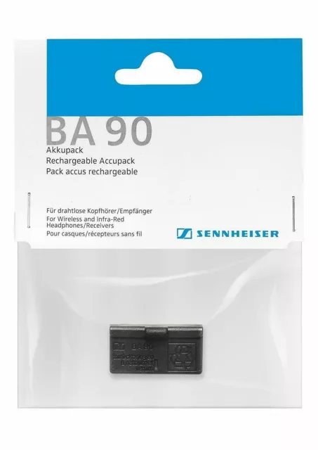 Sennheiser BA 90 Rechargeable NiMH accupack / battery / batterie / akku / accu